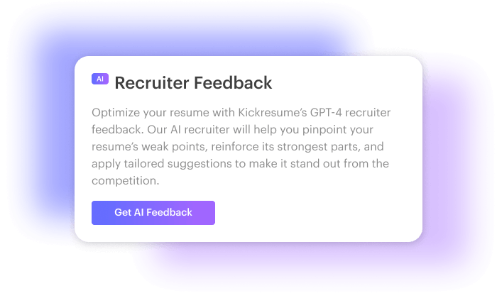 recruiter feedback