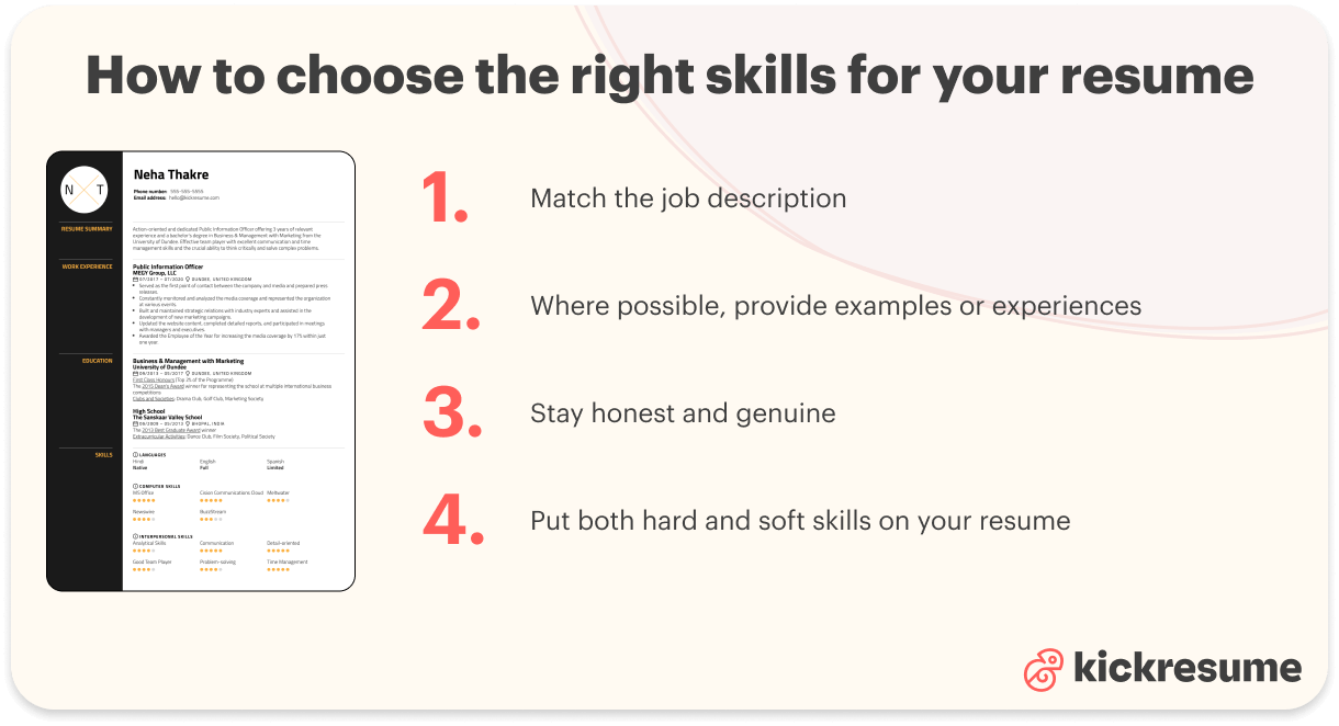 how to choose the right skills