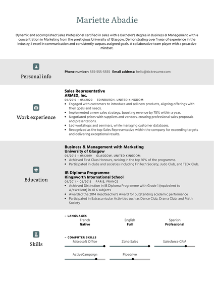 Simple Resume Template